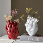 Heart Dry Plants Artificial Vase