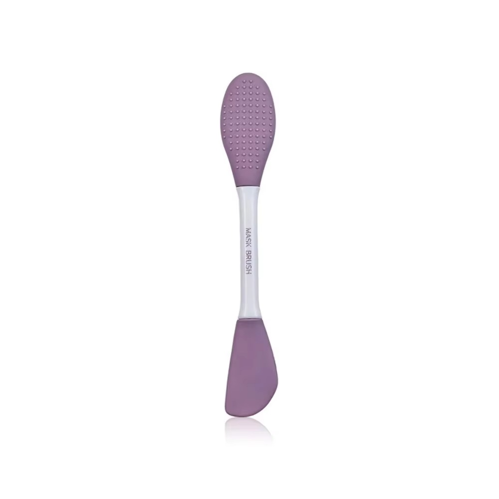 Double Head Silicone Face Mask Brush and Facial Pore Cleaner
