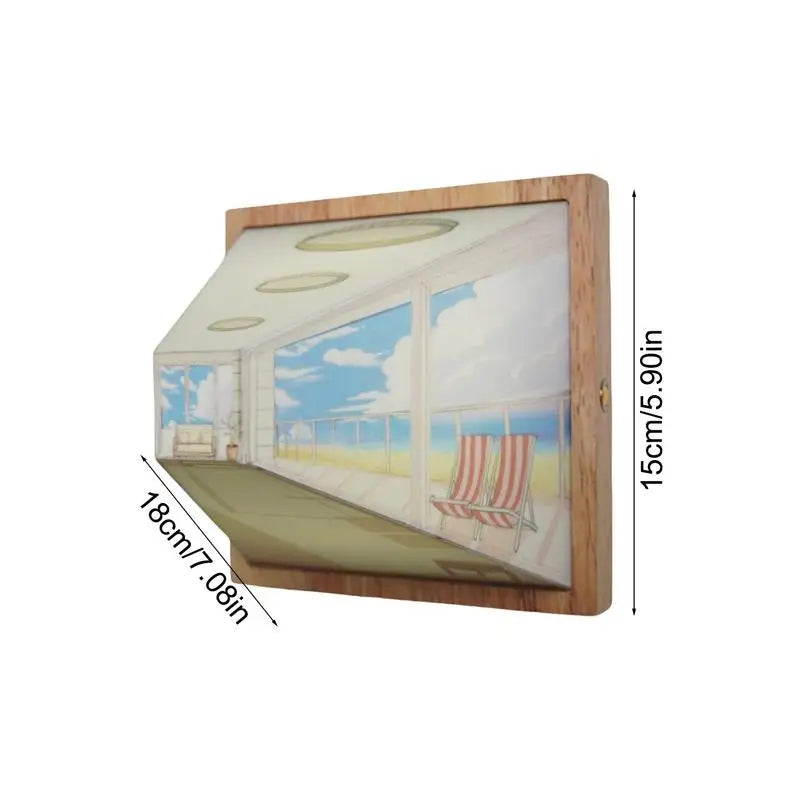 3D Vision Play Wall Lamp Art
