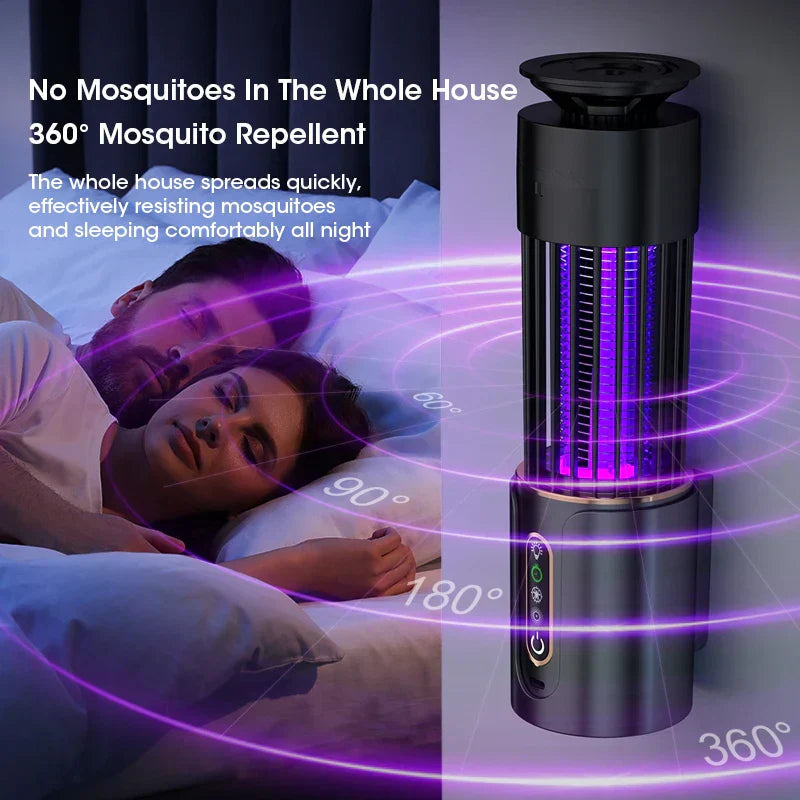 Zentora Mosquito Lamp | USB-powered & Quiet | Chemical-free with Night Light Function