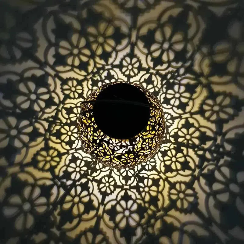 Designed lamp that creates a magical atmosphere outdoors!