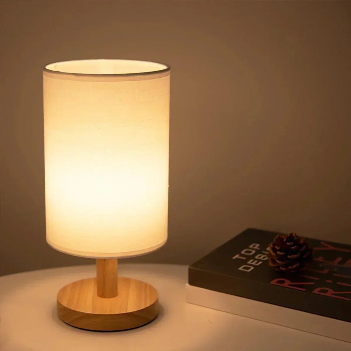LumaVita - Elegant Solid Wood Design Lamp