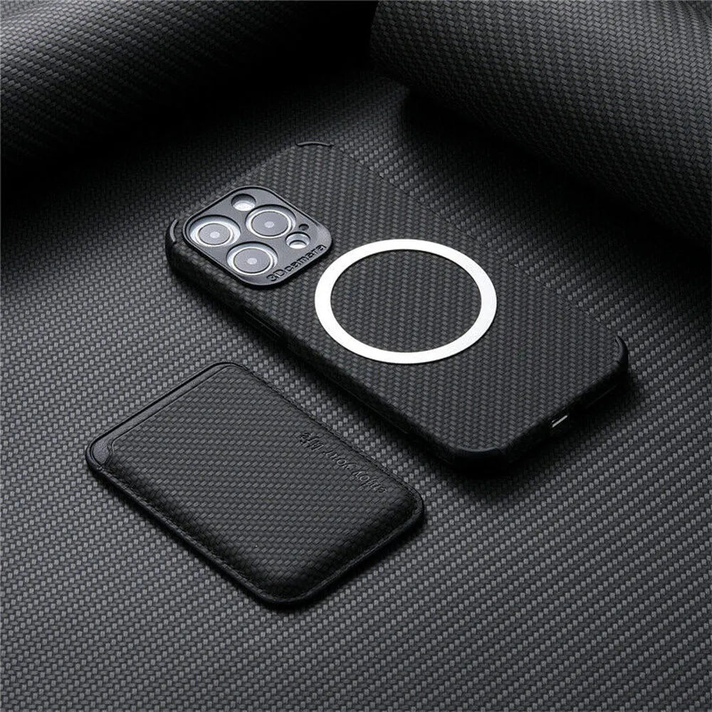 MagSafe Wallet Case | iPhone Magnetic Card Holder | Slim Design