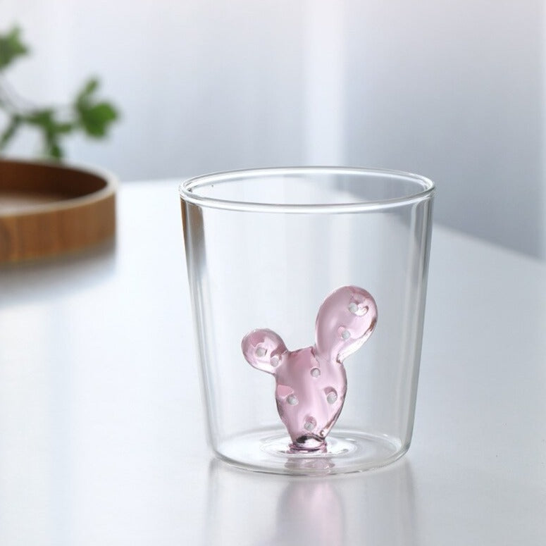 Cactus Glass Cup
