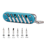 Mini Multifunctional Screwdriver Keychain Tool
