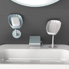 DryLoft Soap Holder | Double Chamber with Drain & Lid | Wall Mount without Drilling | Dust Protection & Space Saving