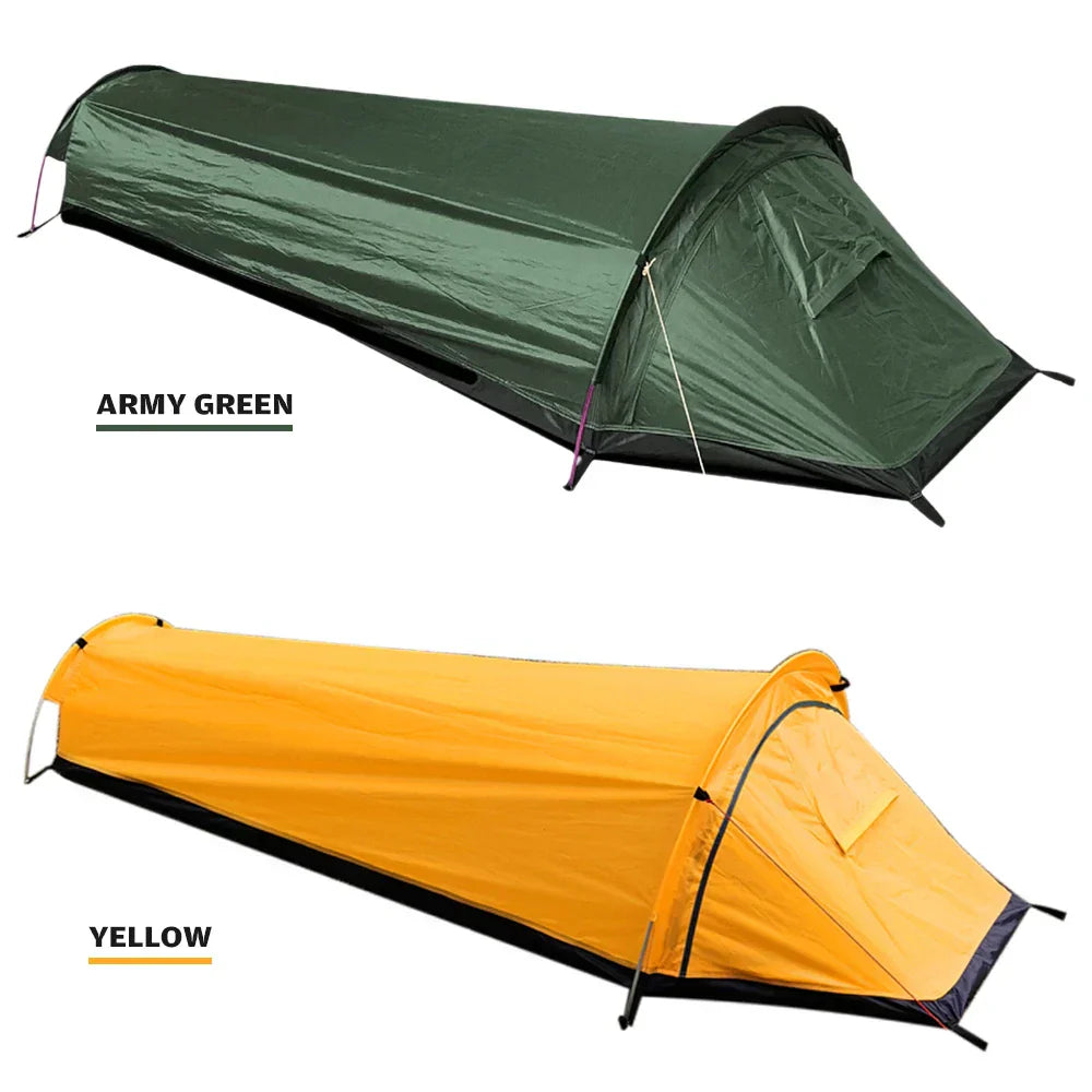 TrekMaster SoloShield | One-Person Tent | Ultralight & Weatherproof | For Trekking & Camping