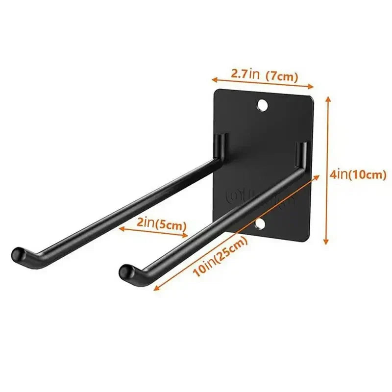 Fixorado Wall Mount for Garden Tools | Robust Tool Holder Made of Steel | Space-Saving Organizer for Garage, Cellar & Workshop