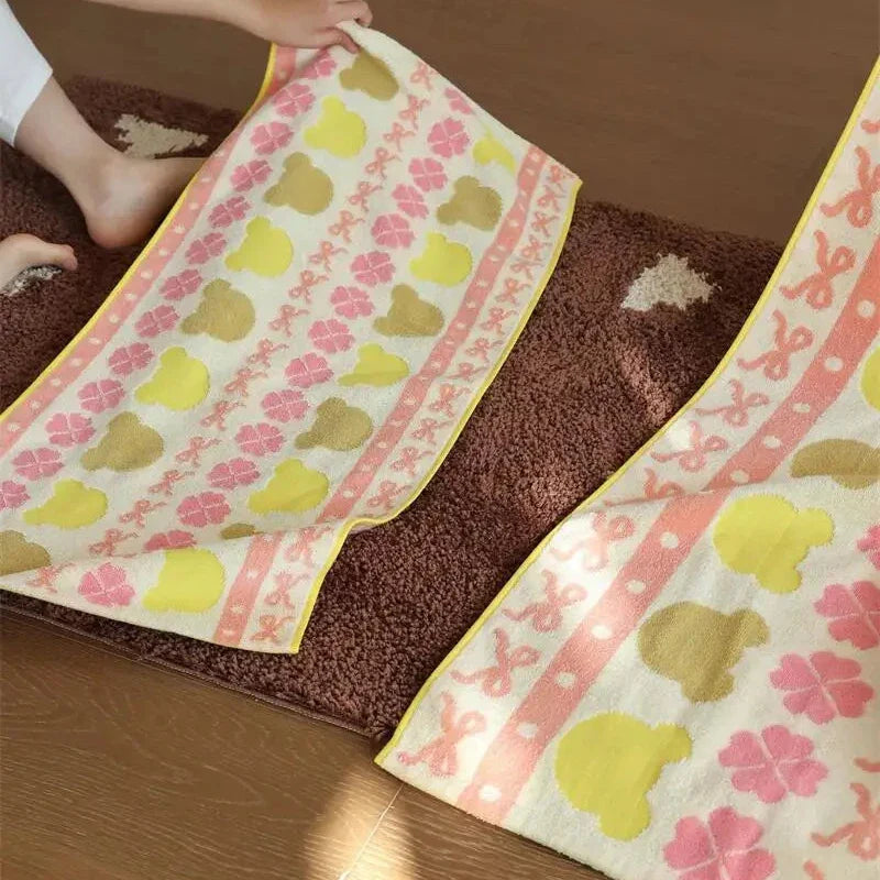 Cute Little Bear Series Cotton Towel Collection