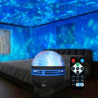 360-Degree Rotating USB Galaxy Projector with Music Sync