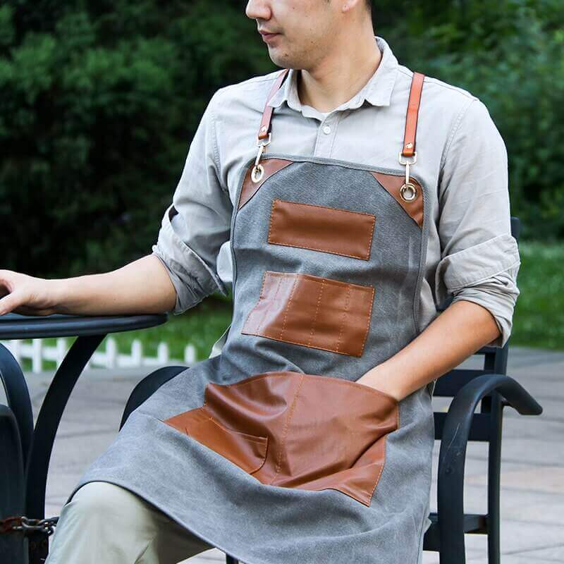 Premium Leather Belt Apron