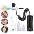 High-Pressure Portable Nano Airbrush - Electric Oxygen Spray Gun for Beauty, Art & Crafts