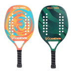 Professional beach paddle made of carbon & fiberglass for more control