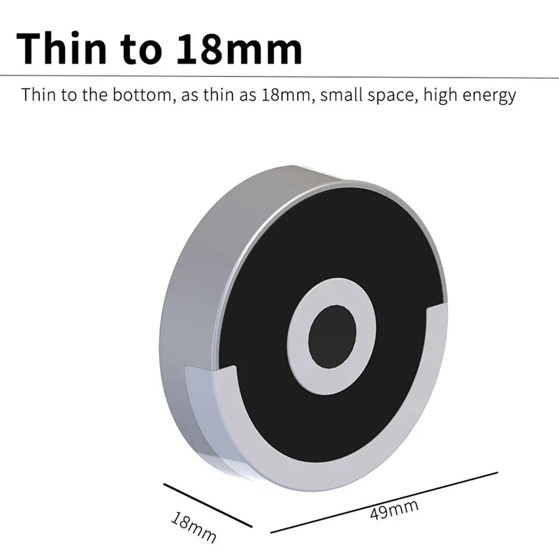 Compact Circular Touch LED Portable Night Lamp