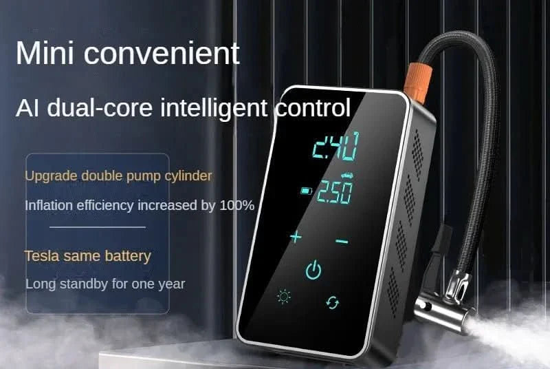 Portable air pump with 150psi for car & bike