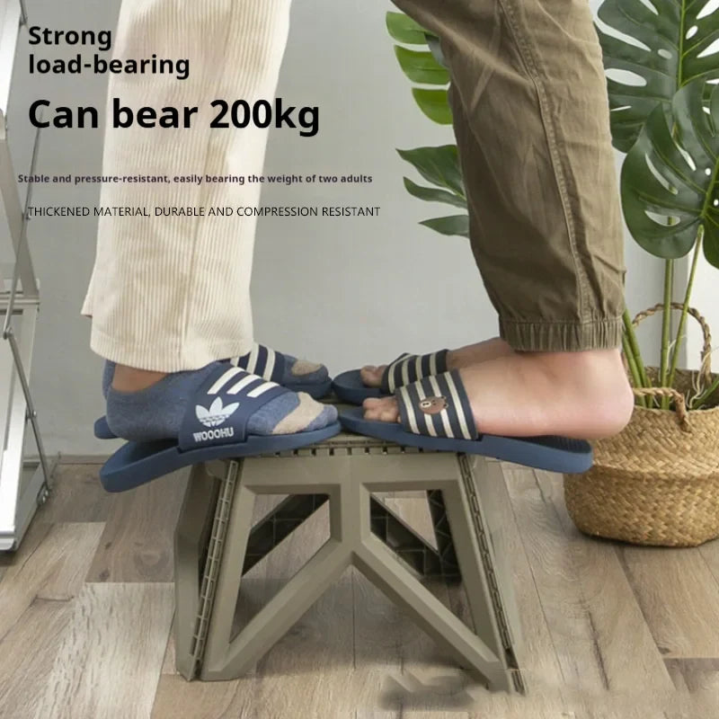 CampFold Folding Stool | Foldable Outdoor Stool | High Load Capacity | Compact & Weatherproof