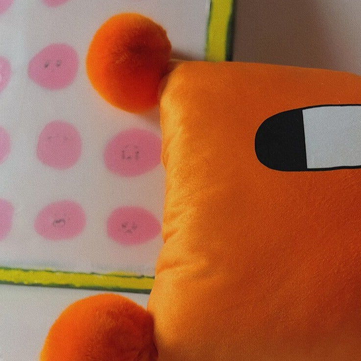 Curious Face Cushion