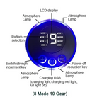 USB Rechargeable EMS Muscle Stimulator for ABS and Arm Training