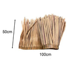 Palmora Palm Roof Mat | Tropical Look for Garden & Balcony | UV Resistant & Cuttable | 100×50 cm