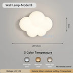 WhiteCloud Lamp – Stylish LED Wall Lighting for Children