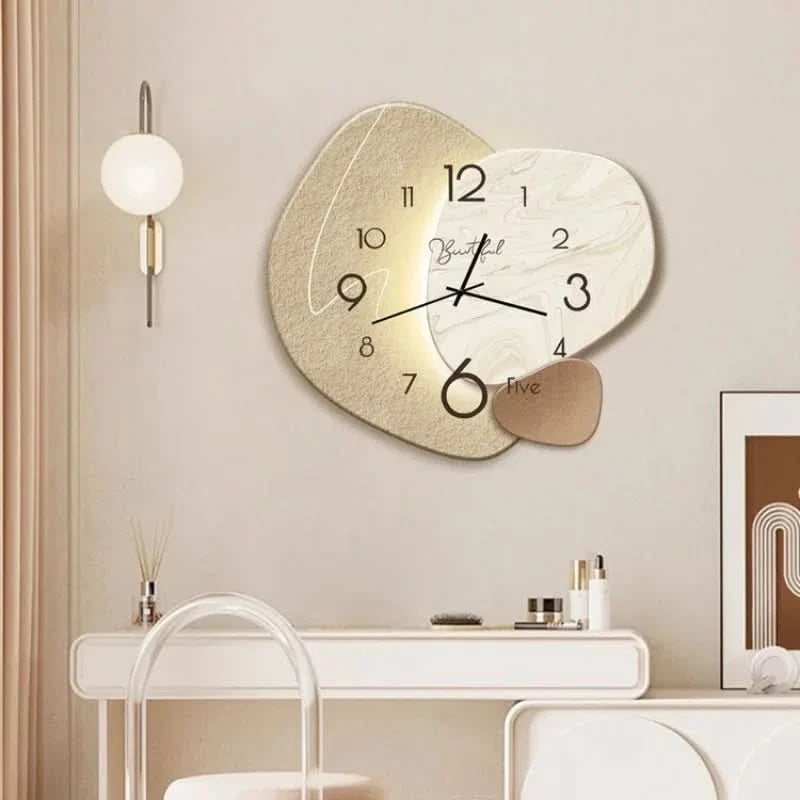 Modern Elegant Wall Clock for Living Room