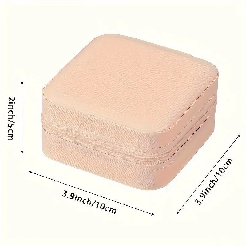 Jewelry Organizer VOYELIA | Travel Case for Jewelry | Compact & Stylish | PU Leather