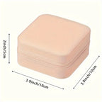Jewelry Organizer VOYELIA | Travel Case for Jewelry | Compact & Stylish | PU Leather