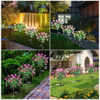 Solar Garden Lamp Lumosia | LED Azaleas | Weatherproof & Wireless | 8h Light Time