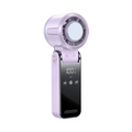 Foldable Turbine Handheld Fan with Integrated Ice Pack