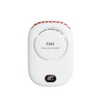 VENTIWISE Mini Fan | 3-Speed Turbo | LED Display & Battery 2000 mAh | Compact & Rechargeable