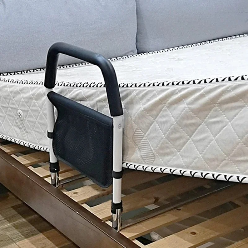 Adjustable Assistive Bed Rail for Seniors, No-Drill Safety Handle for Fall Prevention