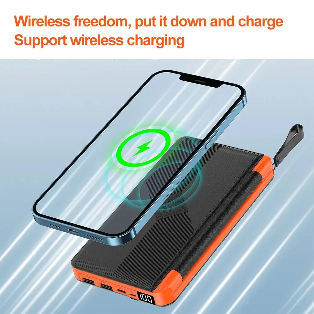 Solar Powerbank VoltMate Flip 15W | 10,000/20,000mAh | Wireless Qi Charging | Solar Panel Foldable | Waterproof & Shockproof
