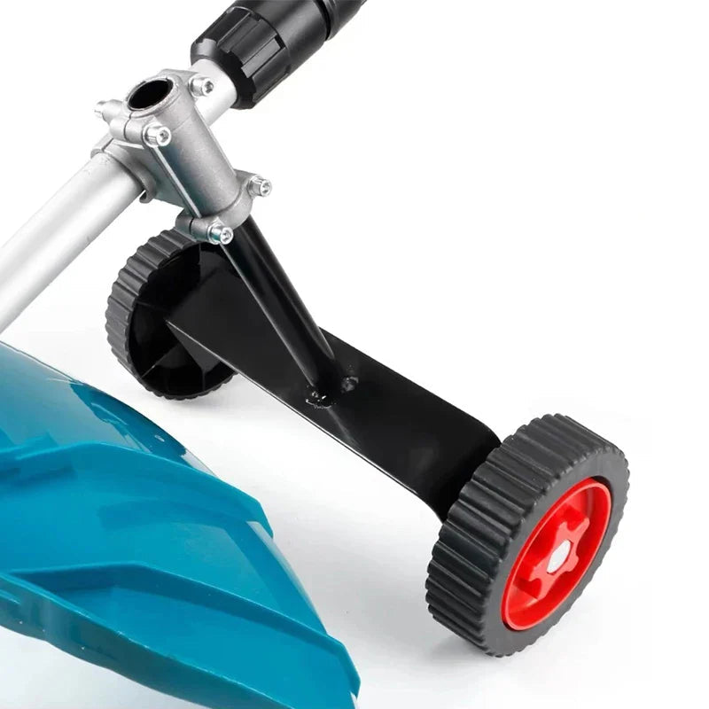 Universal Support Wheel TRIMNOVA EasyRoll | Height Adjustable | Back & Arm Friendly | For Lawnmowers & Brush Cutters