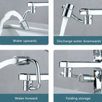 Rotating Multi-Purpose Universal Anti-Splash Faucet Extender