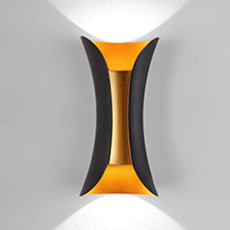 Modern Dual-Tone LED Wall Lamp – Waterproof & Minimalist for Indoors & Outdoors