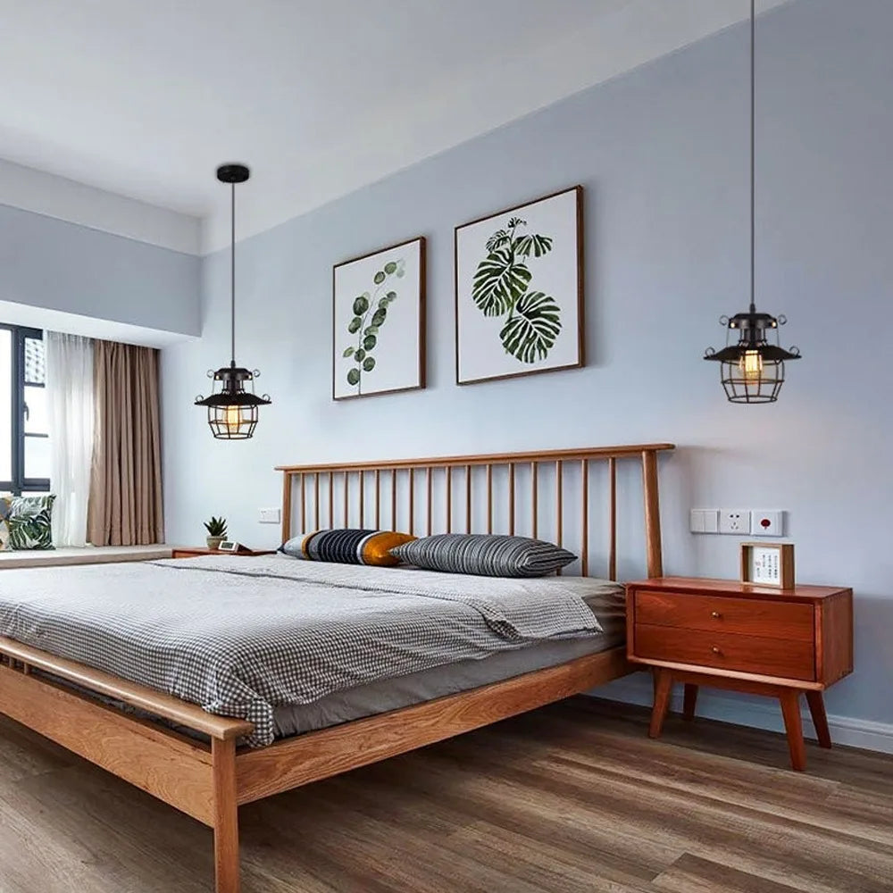 Norah Retro-Industrial Pendant Light