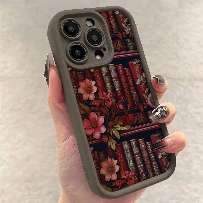 Shockproof Bookshelf iPhone Case