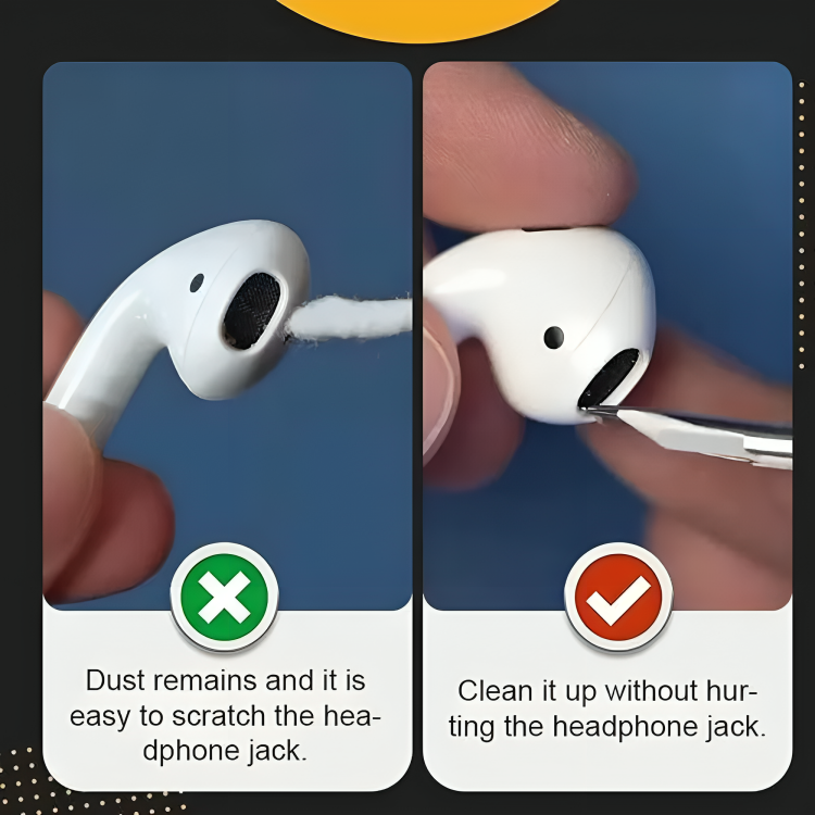 SoundSweep – For crystal clear sound & clean earbuds!