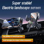 Smart Auto-Clamp Wireless Charger Car Phone Holder