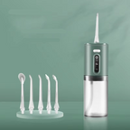 Portable Water Flosser USB Rechargeable Oral Irrigator 9.5oz Electric Tooth Cleaner with 3 Modes Waterproof