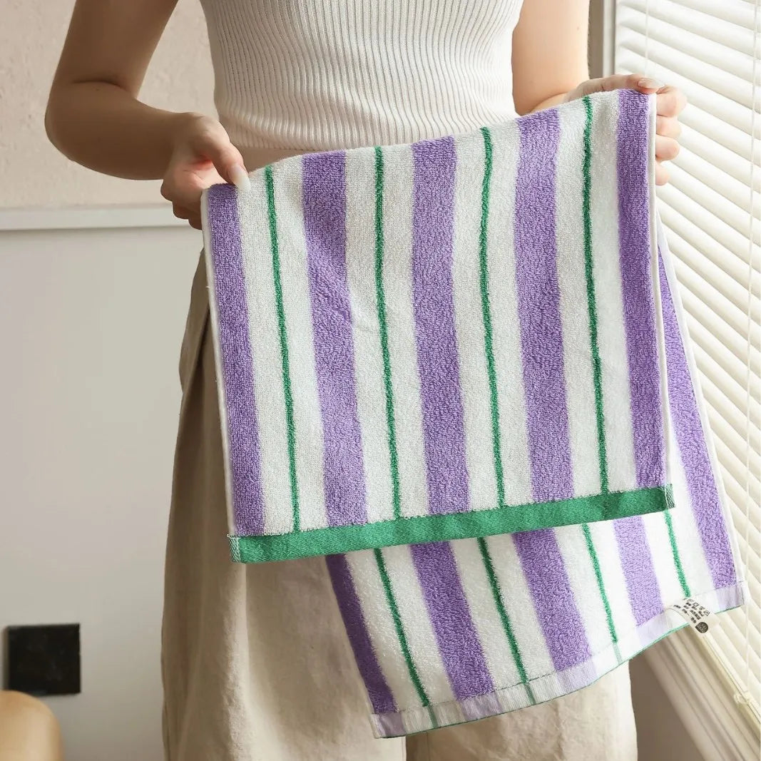 Colorful Stripe Cotton Towels