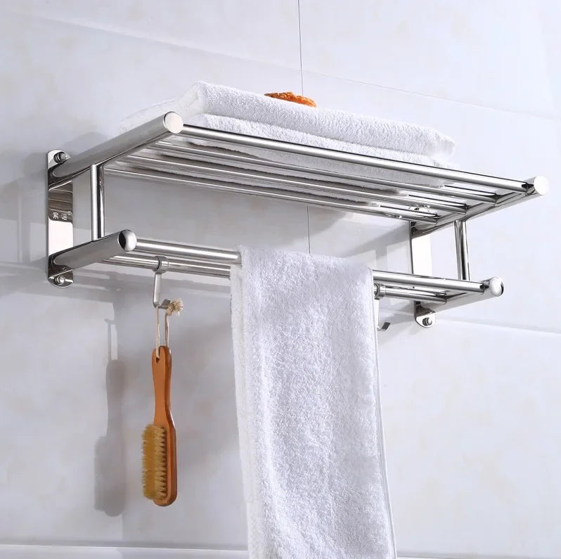 High-quality stainless steel towel rack for bathroom