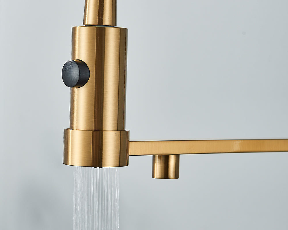 Sandsberg Black Filter Kitchen Faucet with Dual Outlet – Mixing Tap with Water Filter for Kitchens, Water Treatment and Cleaning