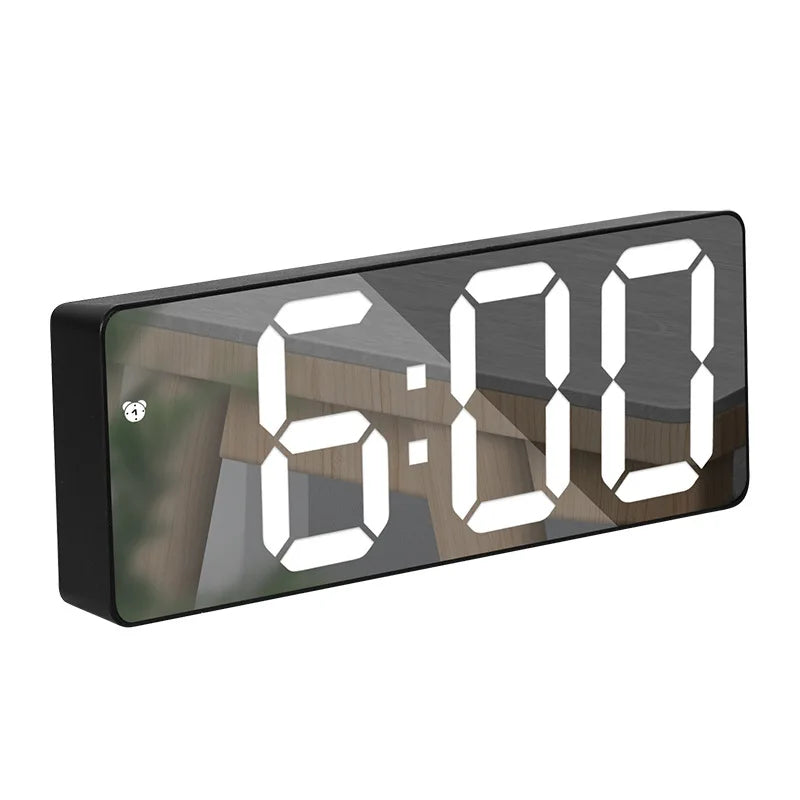Intelligent mirror with alarm for a better start to the day