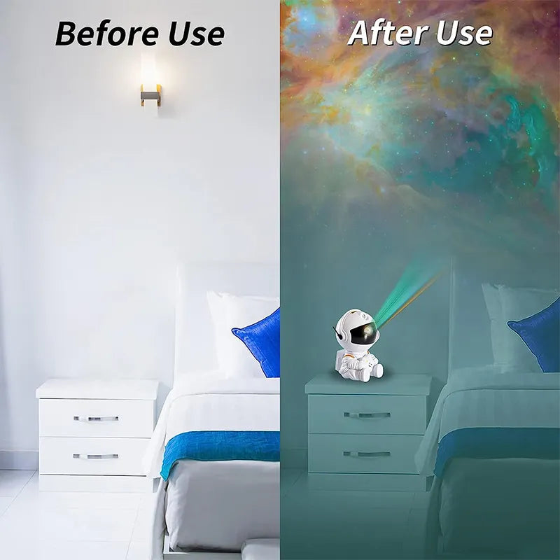 Astronaut LED Projector, Galaxy, Stars, Sky