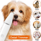 Ultimate Pet Grooming Kit: Quiet Hair Clipper, Nail Grinder & Paw Trimmer