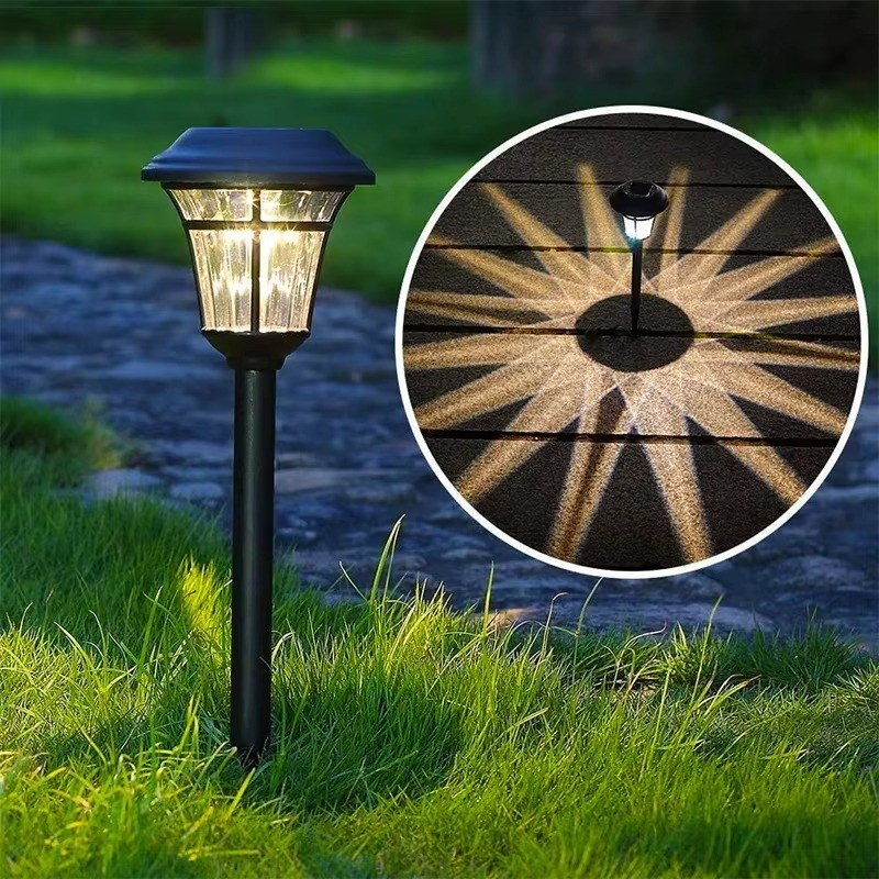 Solar LED Waterproof Ground Lights for Outdoor Gardens and Pathways