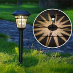Solar LED Waterproof Ground Lights for Outdoor Gardens and Pathways