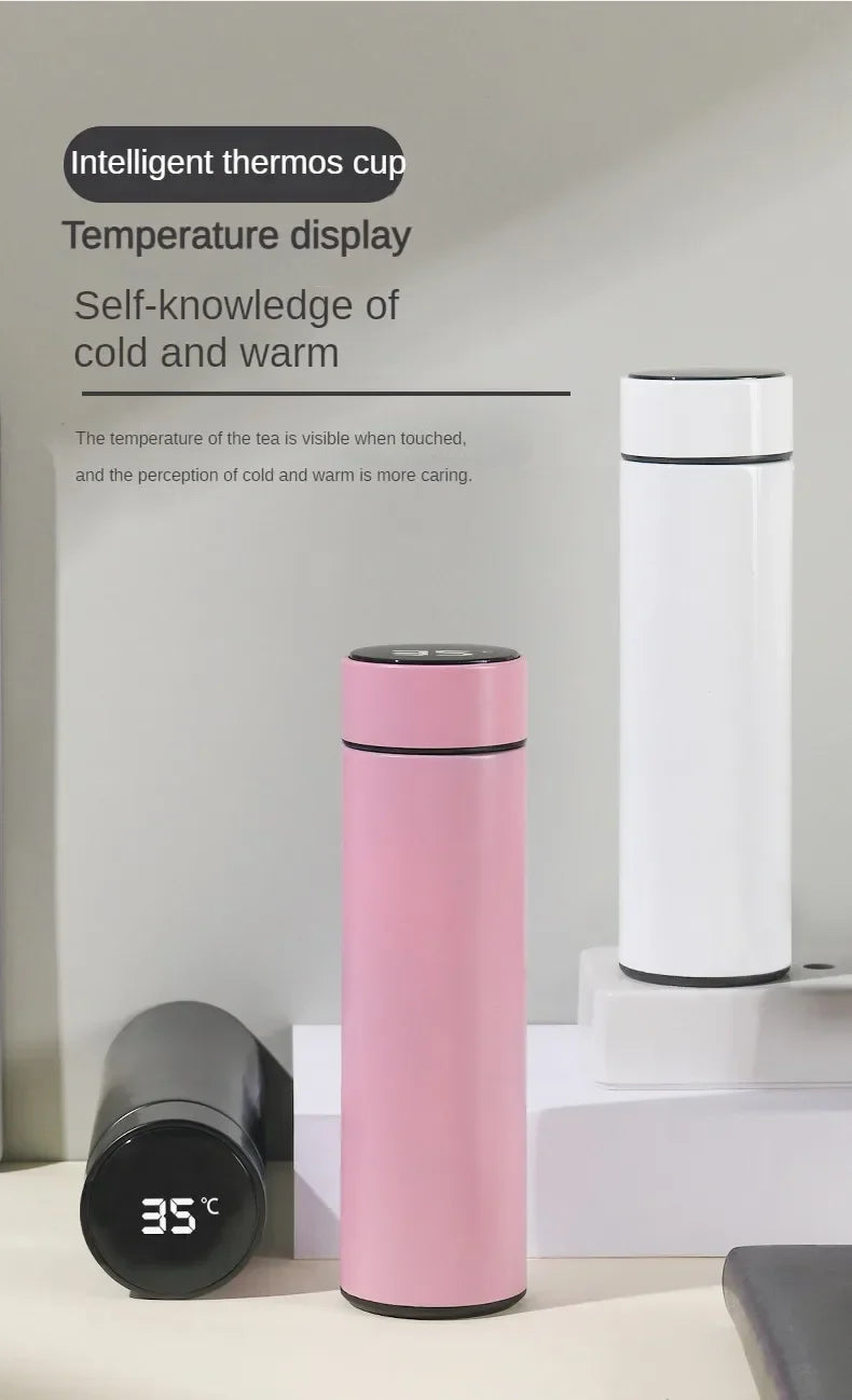 Digital Temperature Display Bottle