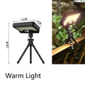 Flexible Tripod Solar Powered Motion Sensor Outdoor Light